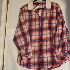 New with tag - Long Sleeve, sleepshirt pajama Victoria Secret.